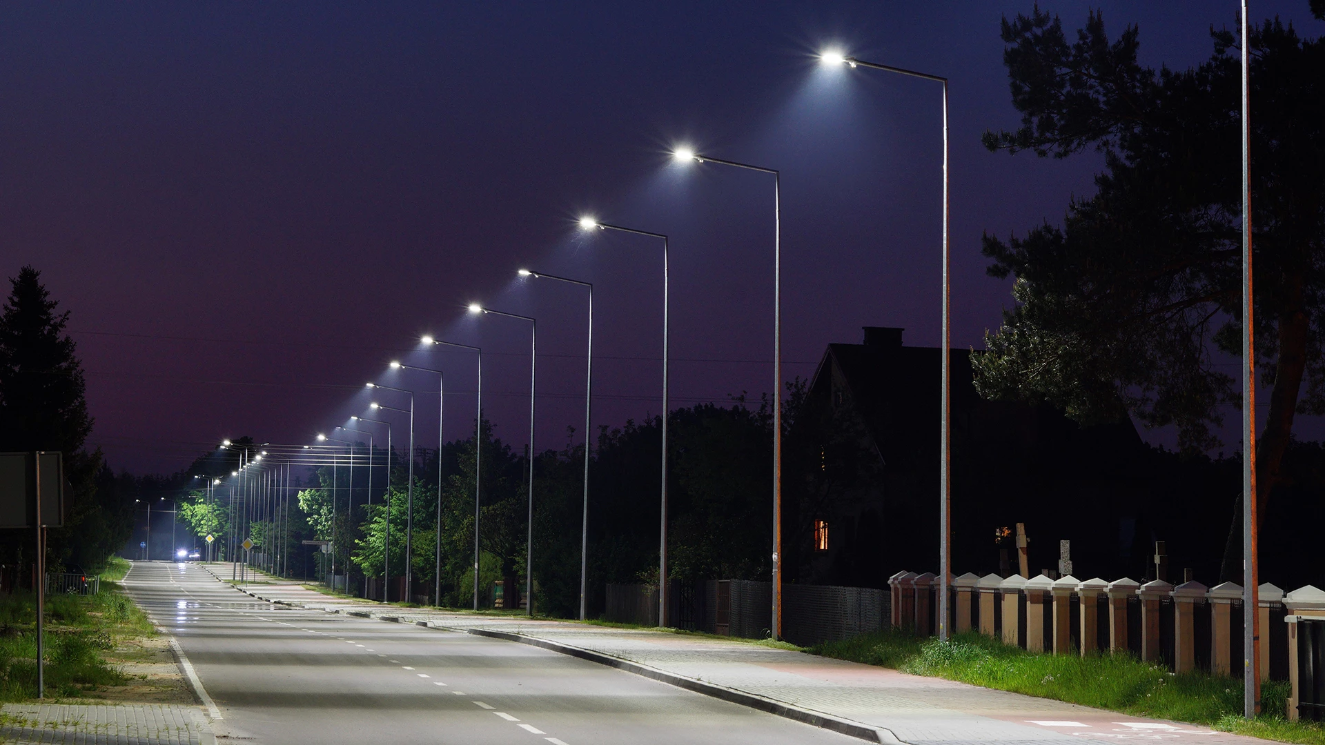 Straßenbeleuchtung Luxiona